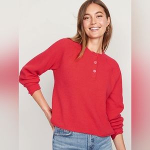 Old Navy Thermal-Knit Raglan Sleeve Henley